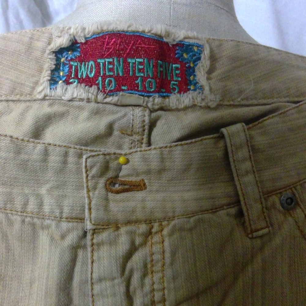 Johnny Was BIYA 2 10 10 5 Embroidered  Pants Size 12